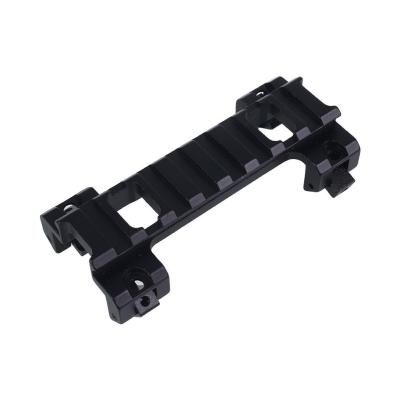 China MAGORUI Aluminum Alloy Hot Shoe 20mm Picatinny Weaver Scope Rail Mount Base For Marui MP5 G3 Series Airsoft for sale