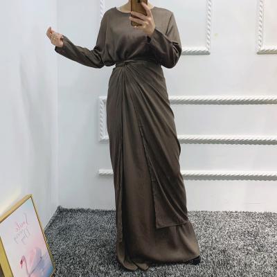 China Anti-Wrinkle Islamic Muslim Abaya Dresses Wholesale Online Buying Muslim Women Clothing Suits for sale