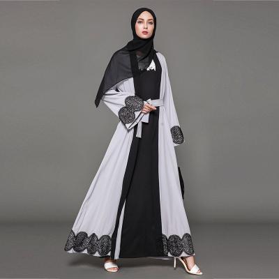 China Best Selling Women's Cardigan Factory Price Muslim Big New Fashion Robe Cardigan Abaya Muslim Dress for sale