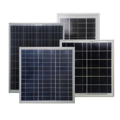 China High Tech Aluminum Off Grid 120 Watt 18 Volt Solar Panels for sale