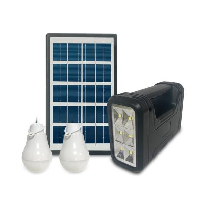 China Home Portable Solar Off Grid Phone Charging Smaller Solar System Single Light Bulb System Solar Home for sale