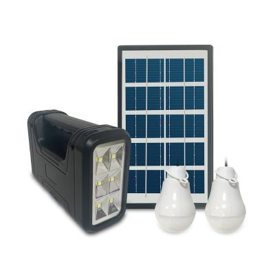 China Solar Home Light System Kit Home Phone Charging Mini Portable Solar Power System Light Bulb Home Solar System for sale