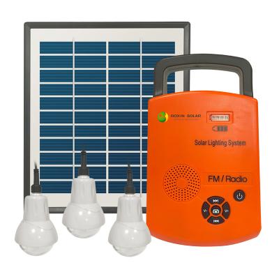 China Home solar panels and batteries solar panel light system for emergency home solar light for home use for sale