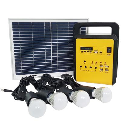 China Home portable solar powered home solar power system for home lighting and phone charging mp3 radio function solar power home for sale