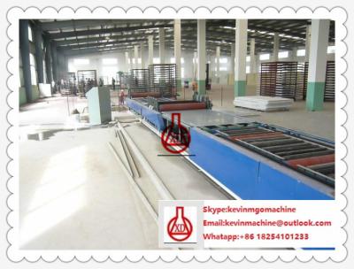 China Vuurvast Magnesiumoxideraad/Sandwichcomité die tot Machine maken 23KW Totale macht Te koop