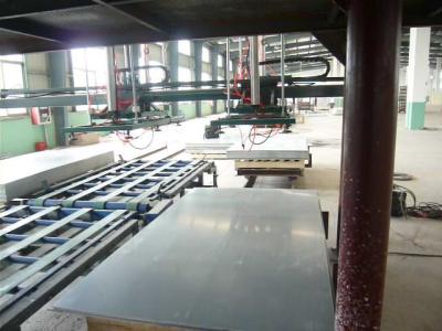 China PLC-controle daktegel maken machine, kleur glasprofiel dakplaten productie machine Te koop