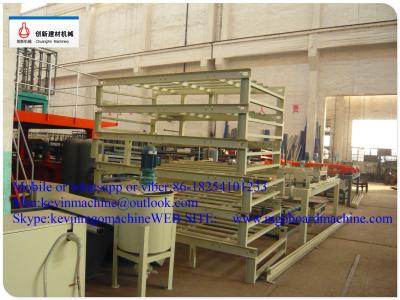 China Semi Automatic MgO Board Production Line With 1500 Sheets Large Capacity Per Days 8 Hours for sale