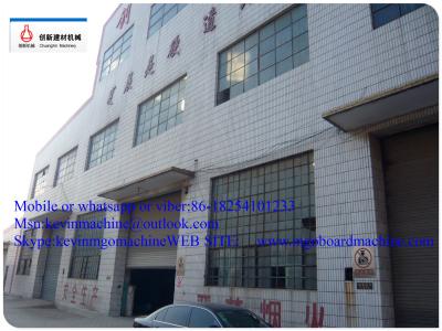 China Semi Automatic Mgo Wall Board Equipment For Magnesium Oxide Production Line for sale