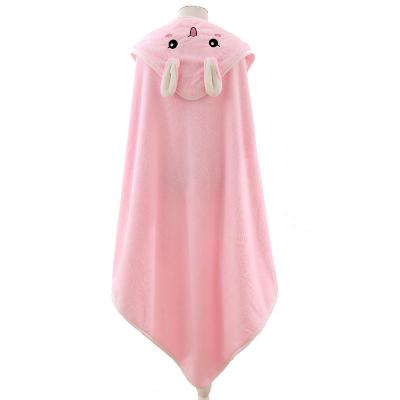 China Hot Selling Anti-Decubitus Polyester Comfy Soft 100% Polyester Wrap Hooded Wrap Child Baby Blanket for sale