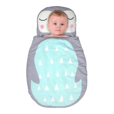 China Breathable Newborn Animal Design Cotton Travel Stroller Baby Organic Sleeping Bag for sale