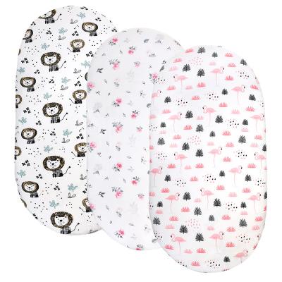 China Sustainable Polyester Breathable Mini Baby Oem Organic Crib Customized Sheet for sale