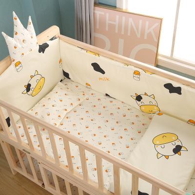 China Mini Baby Oem Organic Cotton Sustainable Breathable Customized Crib Sheet for sale