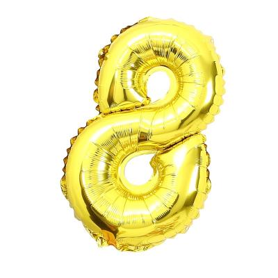 China Huge Party Digital Number 6 Balloons Giant Balloons Foil Balloons For Birthday Party And Wedding Festival for sale