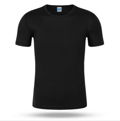 China Breathable Hot Sale Polyester Sport T-shirt Custom Dress Logo T-shirt With Various Sizes for sale