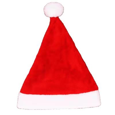 China 2022 Hot Selling Funny Adults Santa Merry Christmas Hat For Baby Snow Red Color Hat Decoration Custom Cloth 2022 for sale