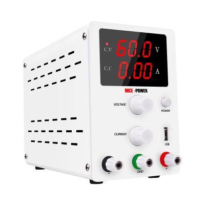 China Test Repairing Power R-SPS605 60V 5A USB Precision Digital Nice Adjustable Changing Power Source Connect DC Power Supply For Testing for sale