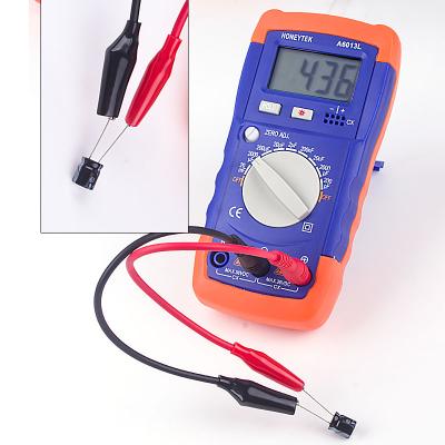 China Professional Multimeter A6013L 53x29mm Digital Multimeter Capacitor Capacitor Tester Measurement Test Tools for sale