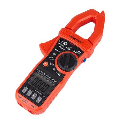 China HK588D True RMS Clamp Multimeter Digital Multimetro Display for Accurate Current Temperature AC Voltage Overload Protection HK588D for sale