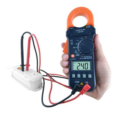 China A908 Portable AC/DC Digital Clamp Meter Clamp Multimeter Current Clamp Current Voltage Meter A908 for sale