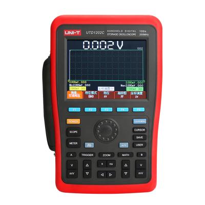 China UNIT UTD1202C Digital Memory Handheld Oscilloscope Auto Waveform Channel Digital Oscilloscope UTD1202C for sale