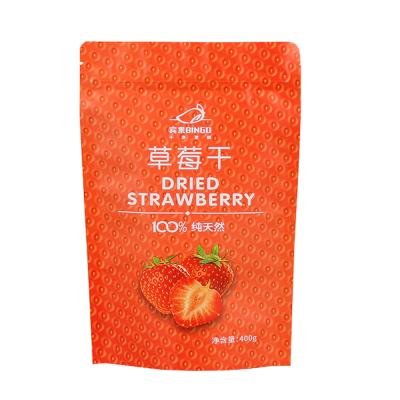 China Barrier Food Grade Snack Nut Bag Stand Up Reusable Smoothie Matte Custom Pouch Food Packaging for sale