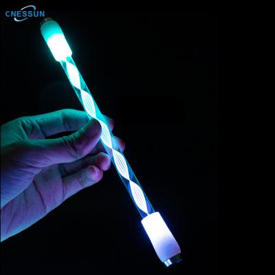 China New-designed creative supplies of Toy Antistress Spinning Pen Plastic LED Spiner Pen For Kids Students School of spinner for sale