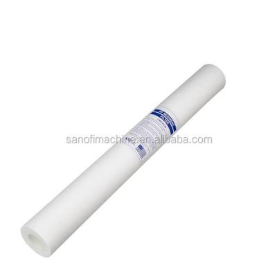 China Hotel factory price pp-sediment pp spun to melt swollen sediment pleated water filter cartridge for sale