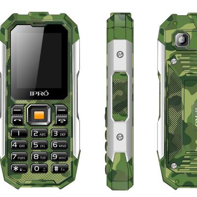 China Dual SIM Card Wholesale Modern Design Ipro IP67 Shark 2 Inch 2G Feature Waterproof Phone for sale