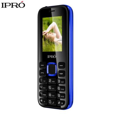 China Dual SIM Card IPRO A8 GSM 2.4 Inch Feature Phones Battery Cellulares Twill Pants Mayoreo Bar Mobile Phone for sale