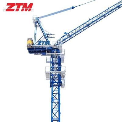 China ZTL546 Luffing Tower Crane 24t Capaciteit 60m Jib Lengte 2.4t Tip Load Lifting Equipment Te koop