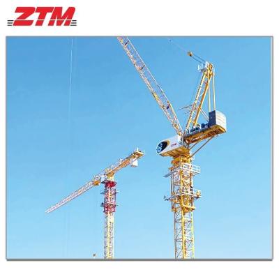 China ZTL286 Luffing Tower Crane 14t Capaciteit 52m Jib Lengte 2.2t Tip Load Lifting Equipment Te koop