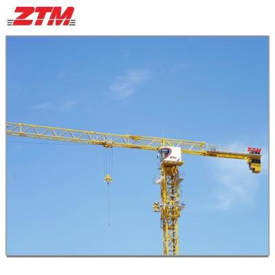 China ZTT366 Flattop Tower Crane 16t Capaciteit 75m Jib Lengte 3t Tip Load Lifting Equipment Te koop