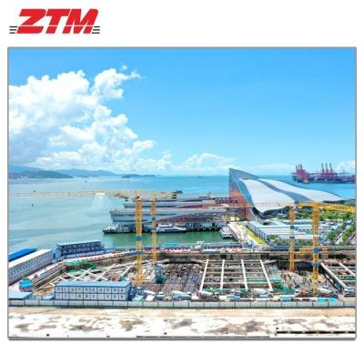 China ZTT396 Flattop Tower Crane 16t Capaciteit 75m Jib Lengte 3,5t Tip Load Hoogwaardige heftoestellen Te koop