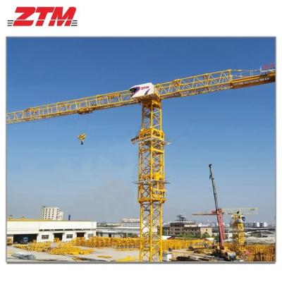 China ZTT616 Flattop Tower Crane 26t Kapazität 80m Stange Länge 4,1t Spitzenlasthebeausrüstung zu verkaufen