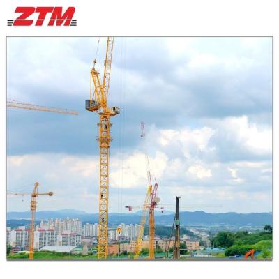 Κίνα ZTL126 Luffing Tower Crane 6t Δυνατότητα 45m Jib μήκος εξοπλισμός ανύψωσης προς πώληση