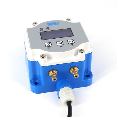 China Analog Output 4-20mA Adjustable Air Pressure Differential Transmitter With Display WNK808N1 for sale