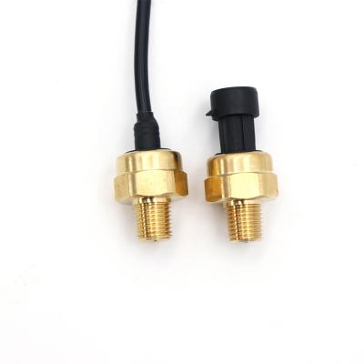 China Low Cost 0.5-4.5V Pressure Brass Ceramic Capacitive Brass Sensor For Air Water Gas for sale