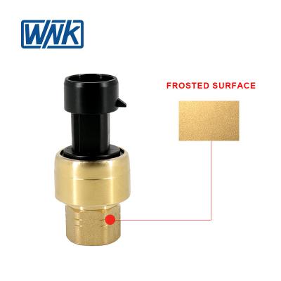 China 0.5-4.5V Brass Water Pressure Brass Sensor For HVAC Air Compressor for sale