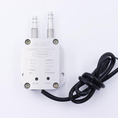 China HVAC 4-20ma 0-10v Output Differential Pressure Transmitter for Wind Pressure and Flow Measurement for sale