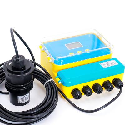 China High Quality PC/ABS Ultrasonic Level Sensor 4-20mA Water Fuel Tank Level Sensor for sale