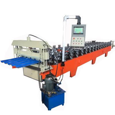 China Hotels Brazil 980 Color Steel Roof Panel Making Machinery Roll Forming Machine for sale