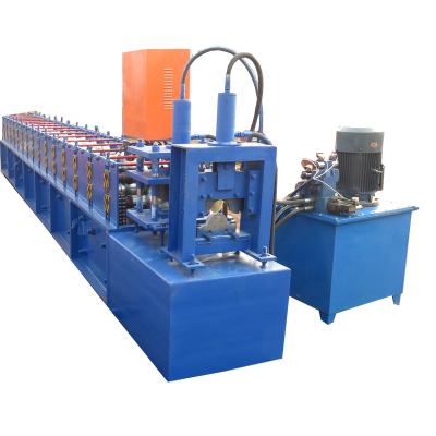 China Hotels Servo Motor High Speed ​​System G550 Alu-zinc Indonesia Ridge Cap Roof Cap Roll Forming Machine for sale