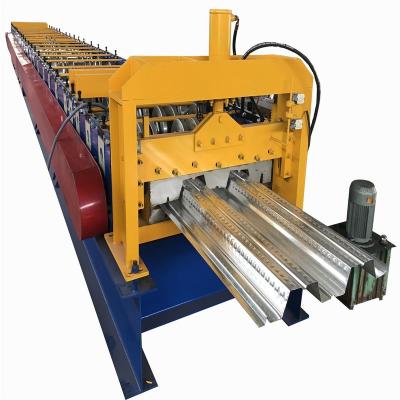 China Hotels Indonesia 2 ribs 688 bondeck floor decking roll forming machine for sale