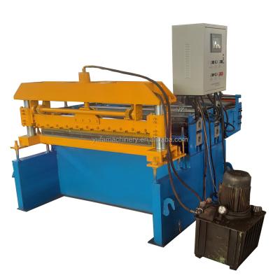 China Hotels Hot Rolls PPGI / PPGL Steel Coil Cut To Length Roll Forming Machine for sale