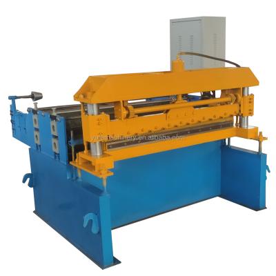 China Hotels G550 Hardness Alu Zinc Steel Coil Cut To Length Machine for sale