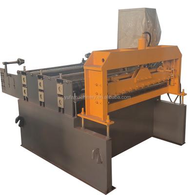 China Hotels Haiti Panama Corrugated Machine Used Galvanized Coil Sheet Cut To Length Machine for sale