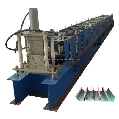 China Hotels Metal Roofing Used Heavy Rain Water Gutter Forming Machine for sale