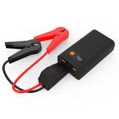 China Multifunctional Outdoor Portable Mini Portable Car Jump Starter 12v Portable Power Bank for sale