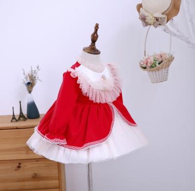 China 2022 Girls Christmas Dress Anti-static Princess Dress Lolita Blows A Spanish Princess Dress for sale