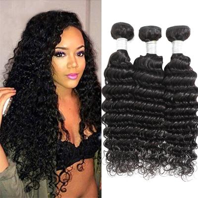 China Black Lady Wig Luster Wig Black Small Volume Phone Roll Natural Wave for sale